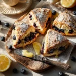 Lemon and Blueberry Scones