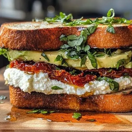 Sourdough Ricotta and Avocado Toast