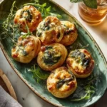 Ricotta and Spinach Puff Pastry Bites