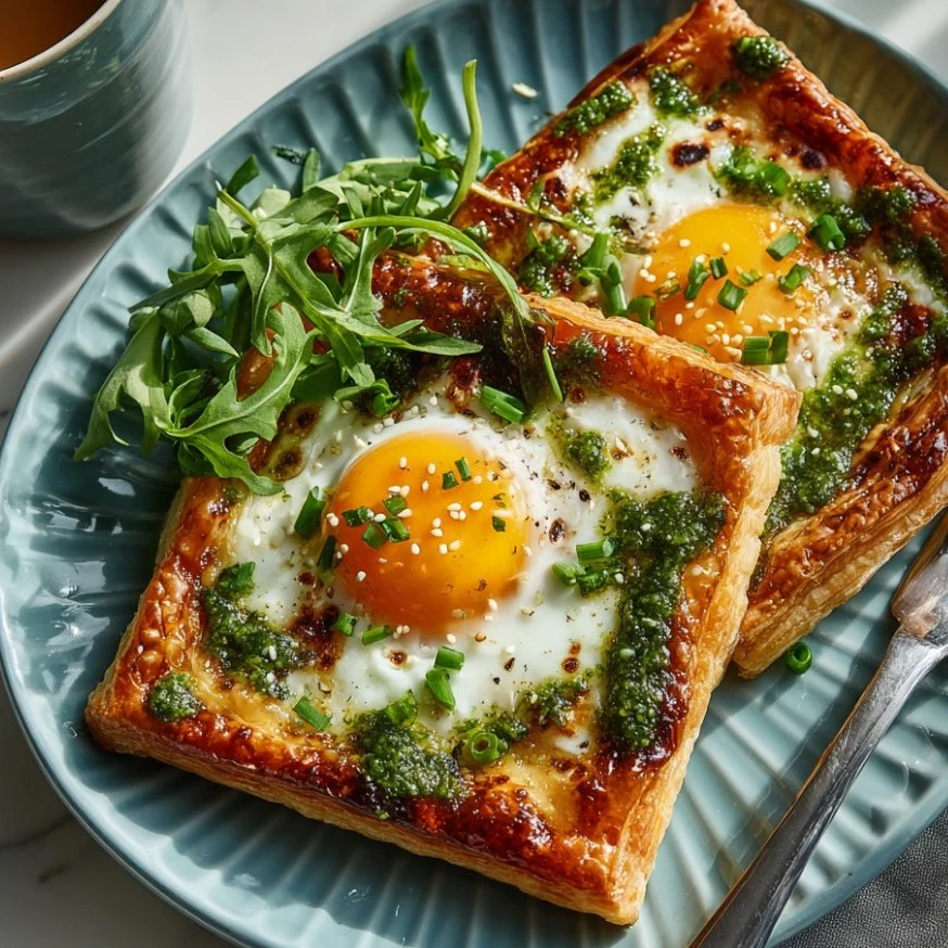 Cheese and Egg Breakfast Tarts