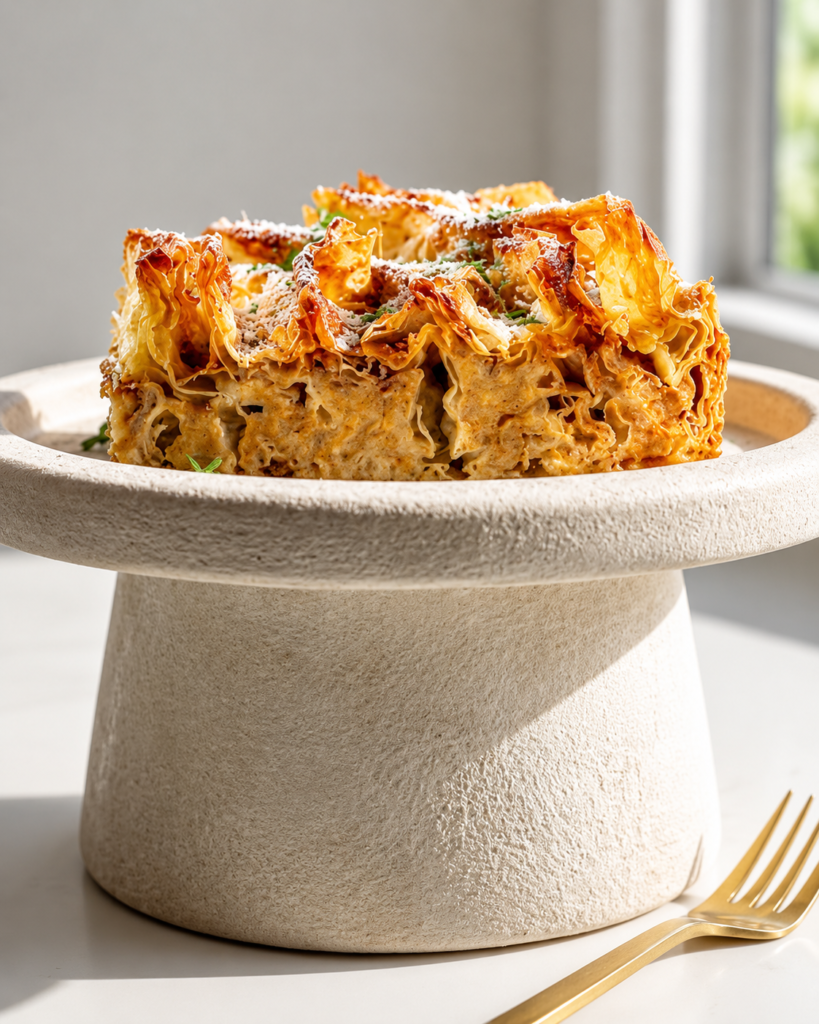 Pumpkin Ruffled Milk Pie