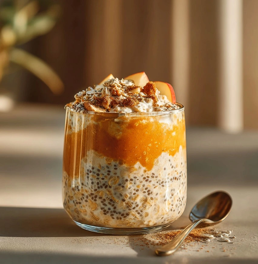 Apple Cinnamon Overnight Oats