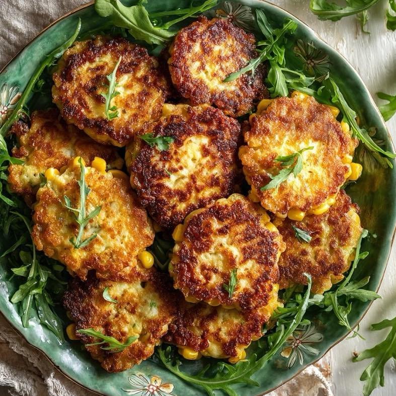 Crispy Corn Fritters