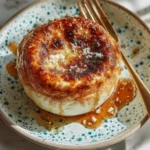 Incredible Feta Brûlée Bomb with crackling sugar crust and flaky pastry.