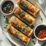 Thai Basil Beef Rolls