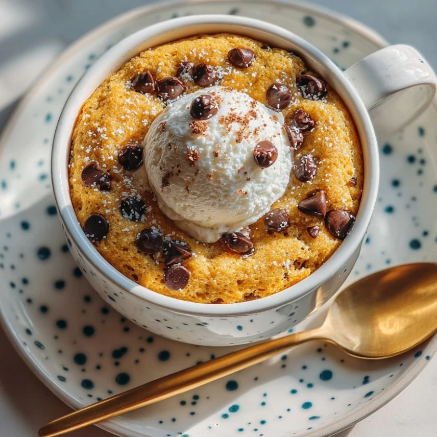 Pumpkin Mug Cake