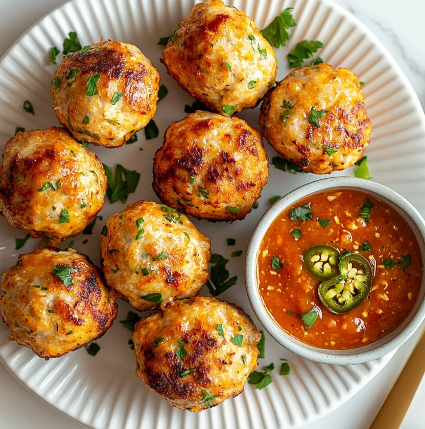 Chicken Meatballs.