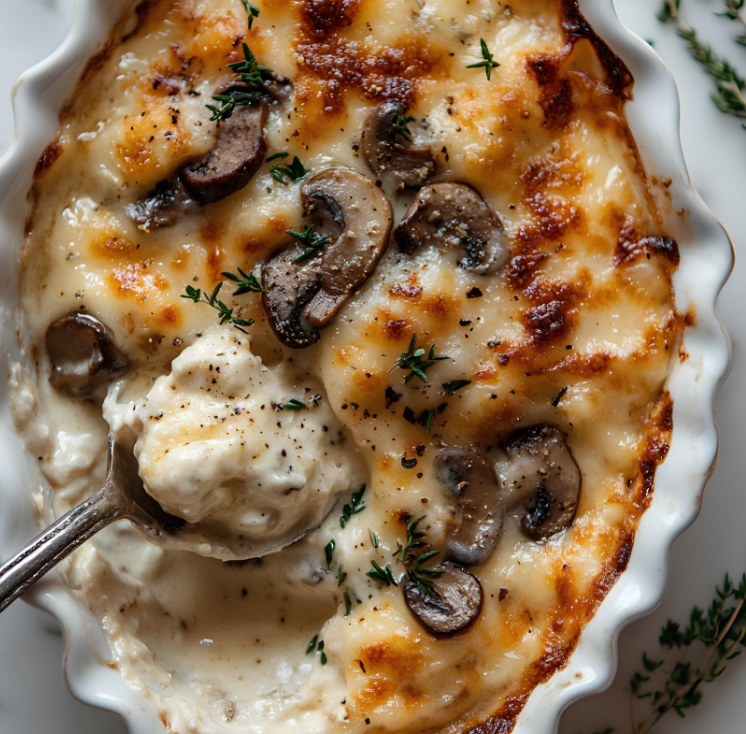 Mushroom Cream Cheese Dip