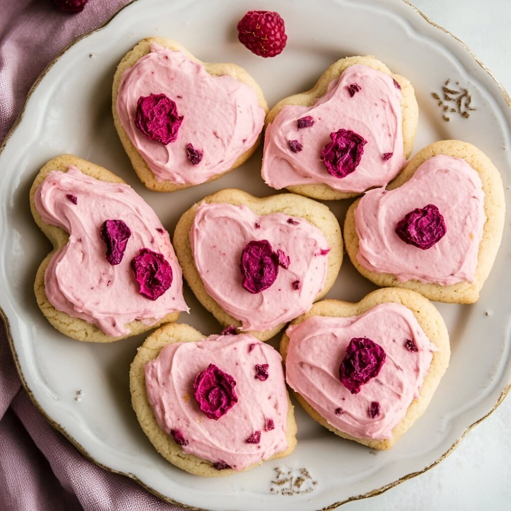 Heart Cutout Cookies