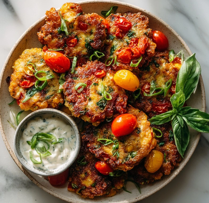Tomato Fritters.