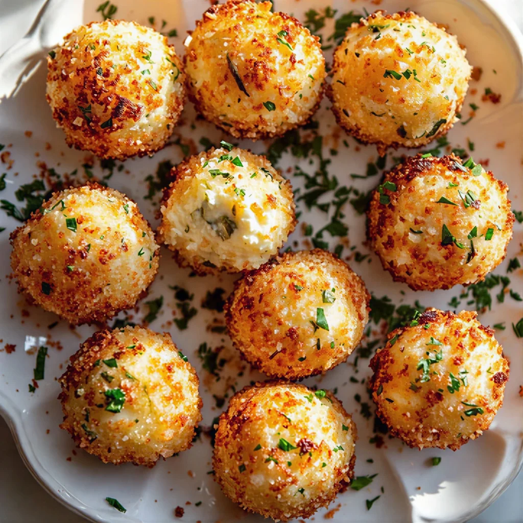 Dill Pickle Cheese Bombs