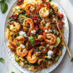 Greek Shrimp Orzo.