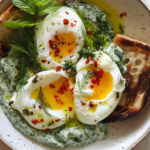 Persian Eggs with Spinach