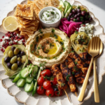Greek Appetizer Board.