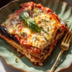 Aubergine Parmigiana.