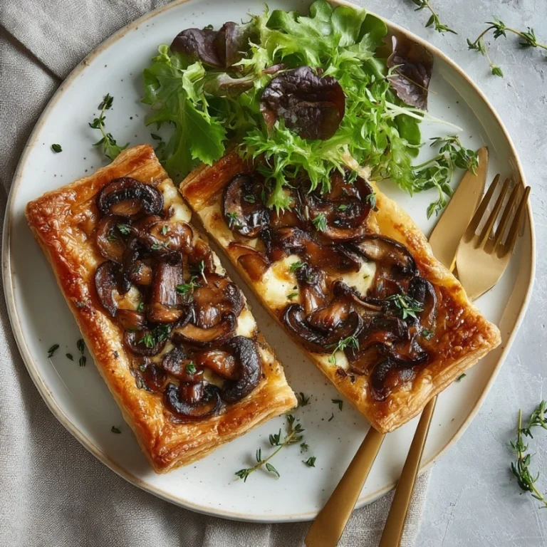 Mushroom Tart
