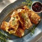 Brie Egg Rolls