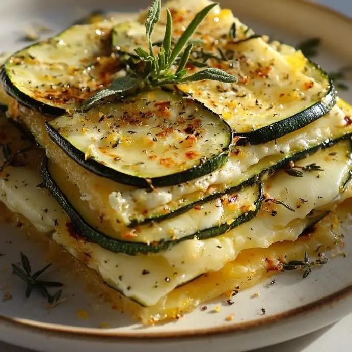 Zucchini Millefeuille.