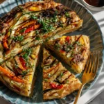 Breakfast Veggie Crinkle Cake