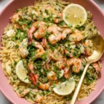 Shrimp Scampi Orzo