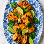 Grilled Spicy Coconut Chicken Thighs