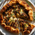 Mushroom Gruyère Galette