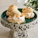 Almond Cheesecake Meringue Nests