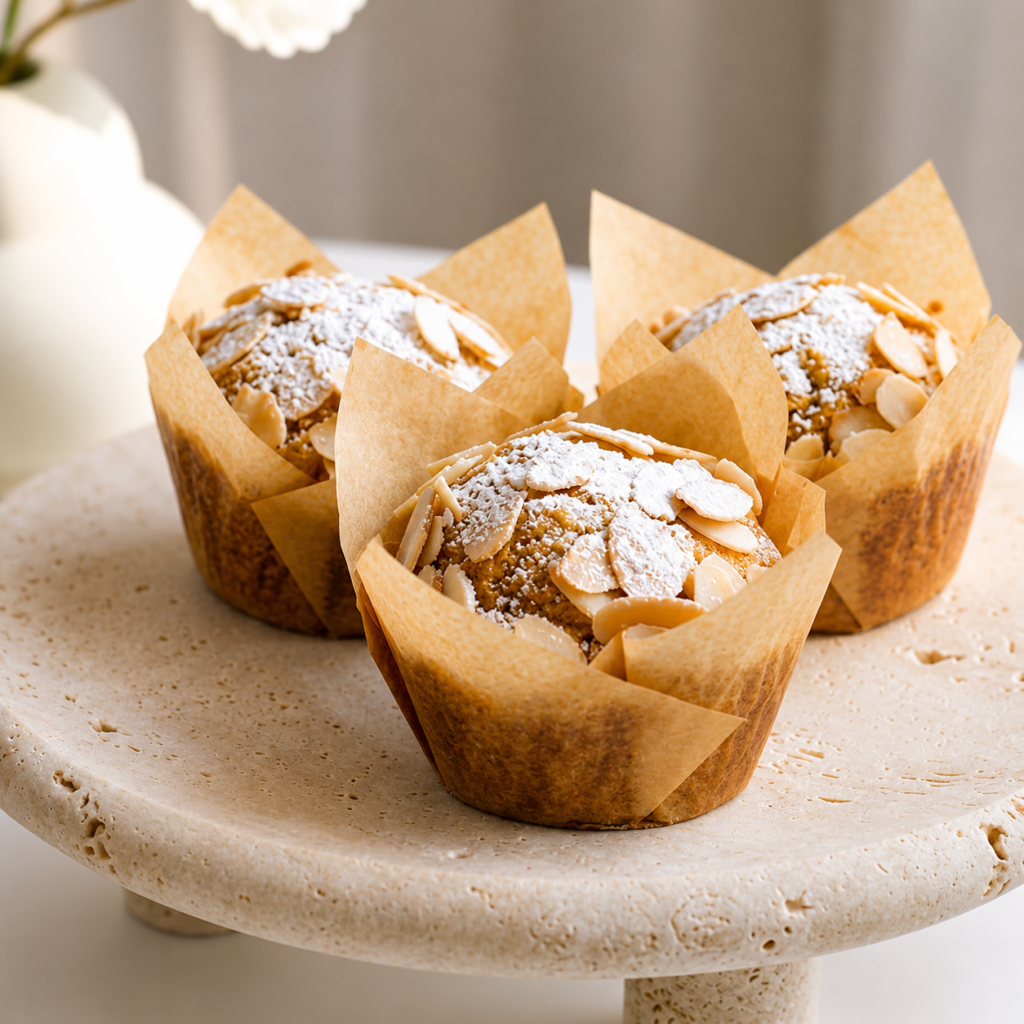 Delicious Almond Croissant Banana Muffins
