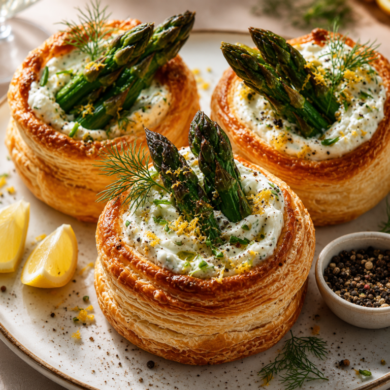 Asparagus Vol-au-Vents