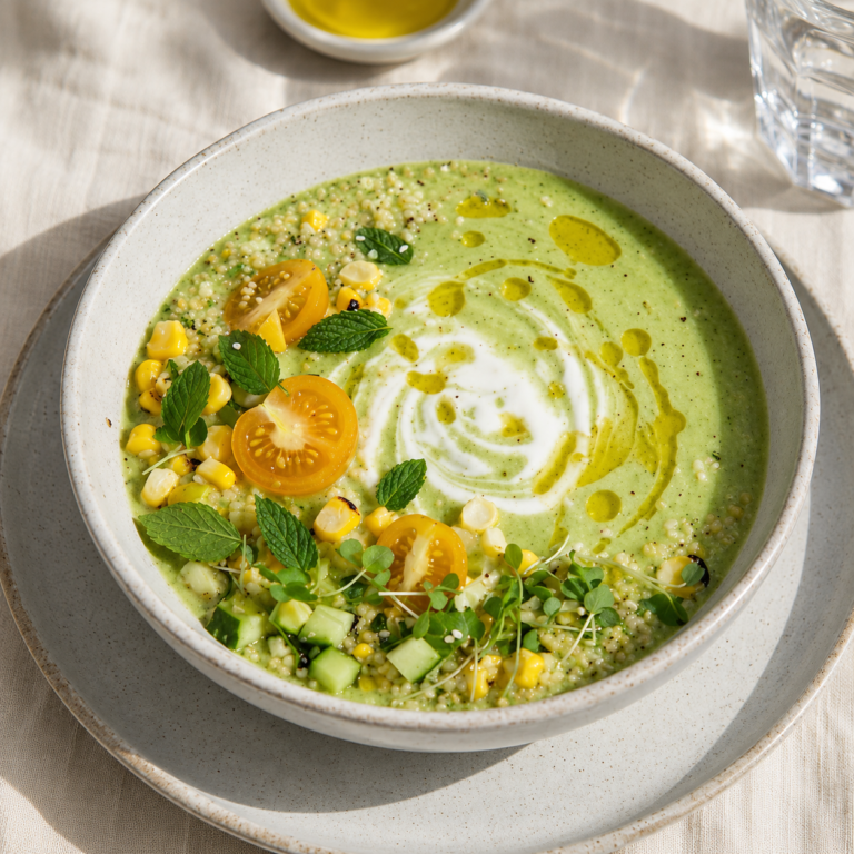 Chilled Cucumber Gazpacho