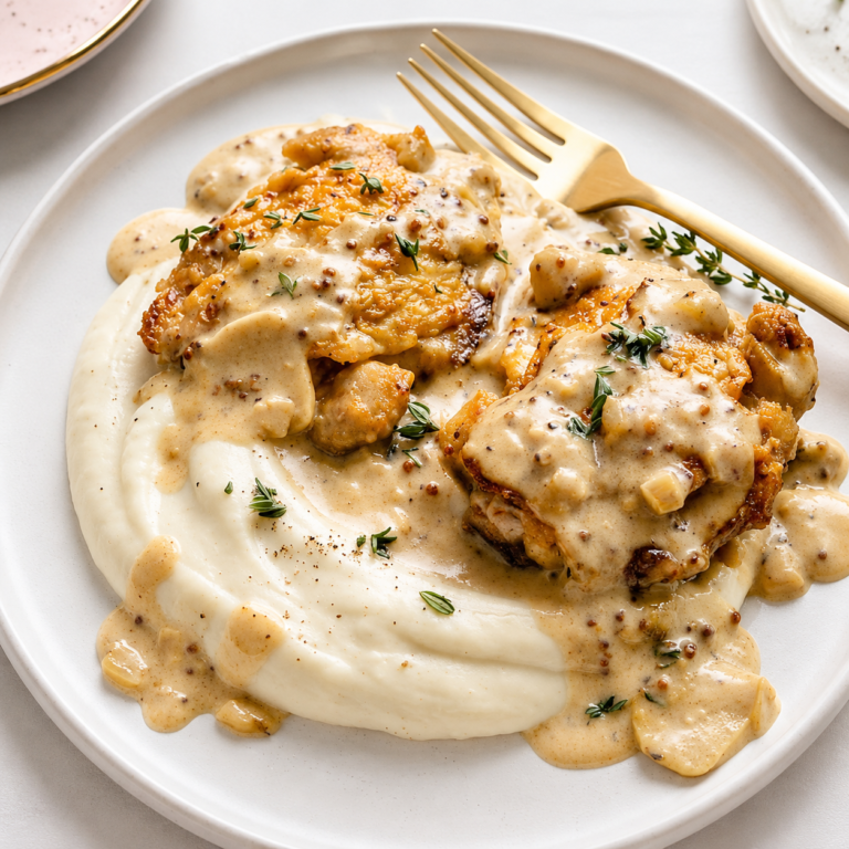 French Creamy Dijon Chicken