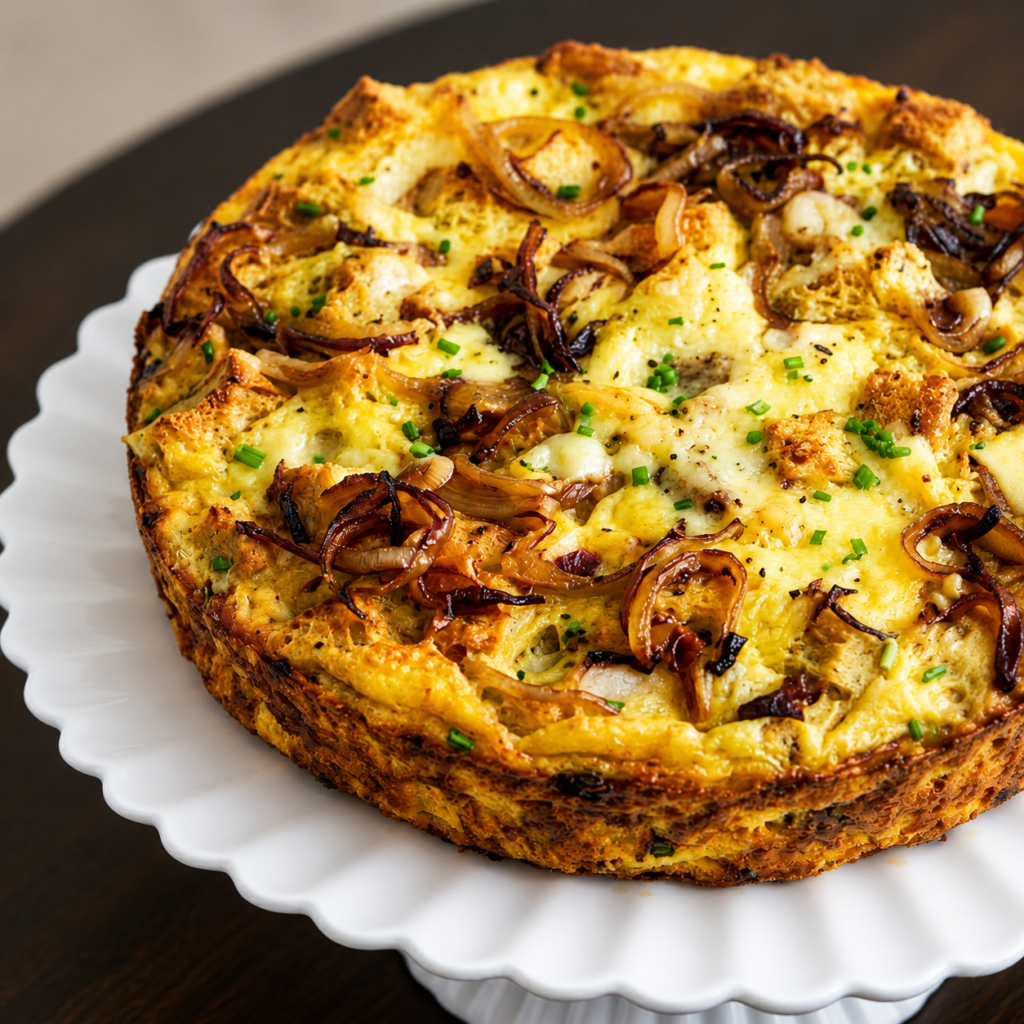 French Onion Frittata