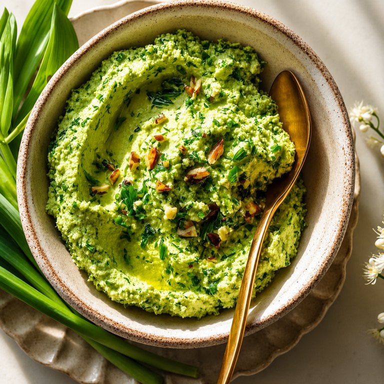 Garlic Scape Pesto