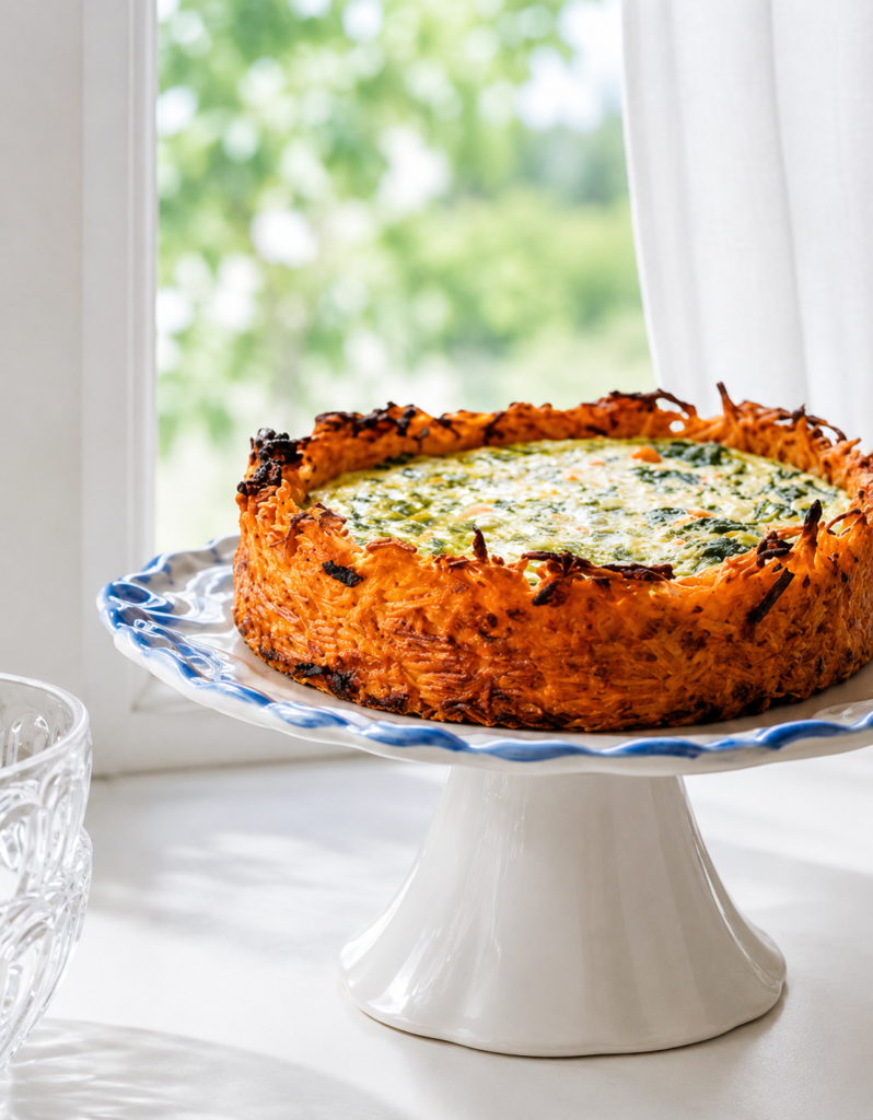 Goat Cheese Quiche