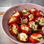 Grilled Goat Cheese Stuffed Piquillo Peppers