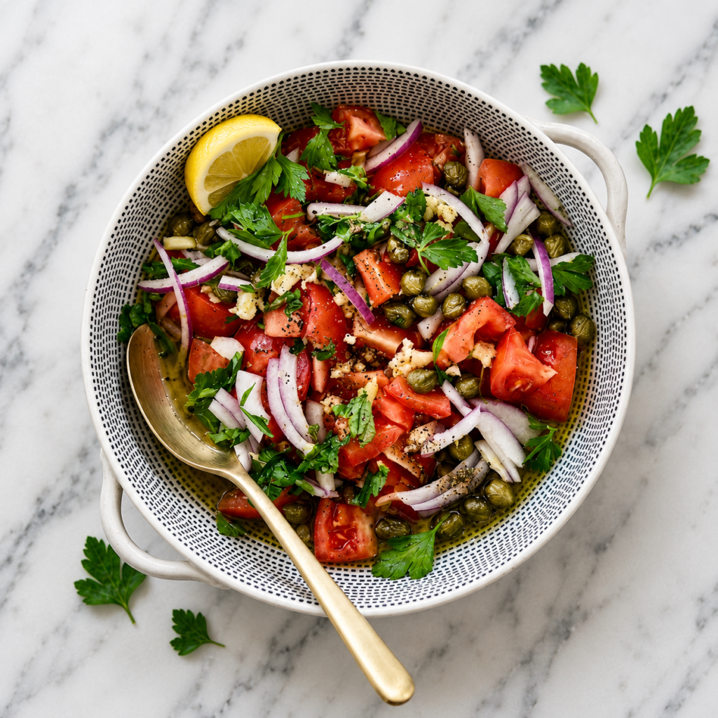 Mediterranean Tomato Salad