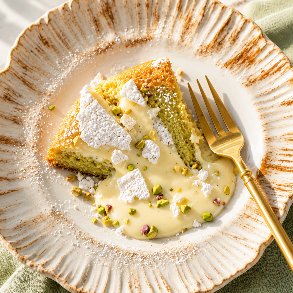 Pistachio Butter Cake