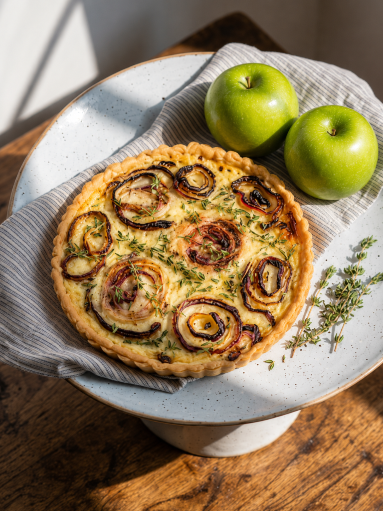 Savory Apple Thyme Tart