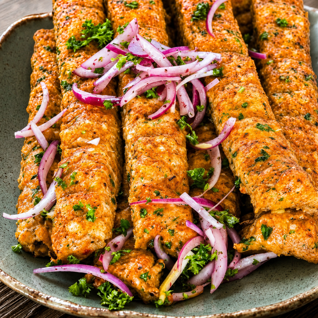 Sheet Pan Chicken Kebabs