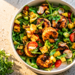 Spicy Grilled Shrimp Salad
