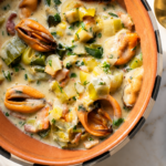 Creamy Mussel & Leek Seafood Broth