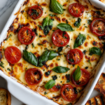 Three-Cheese Tomato Bruschetta Dip