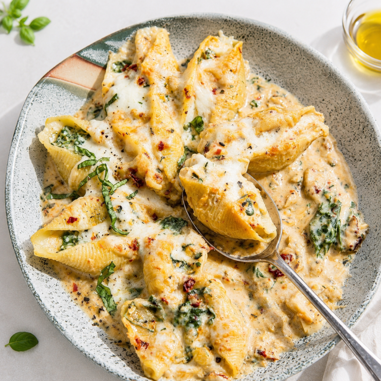 Tuscan Stuffed Shells