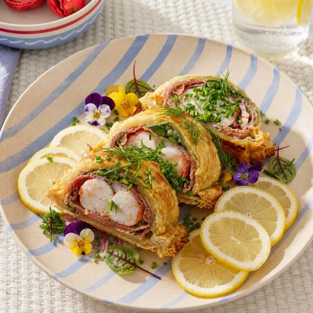 Baked Lobster Wellington