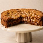 Brown Butter Miso Caramel Cookie Pie
