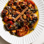 Caramelized Tomatoes with Cinnamon Honey