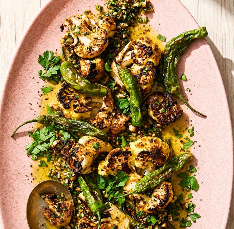 Delicious Charred Cauliflower