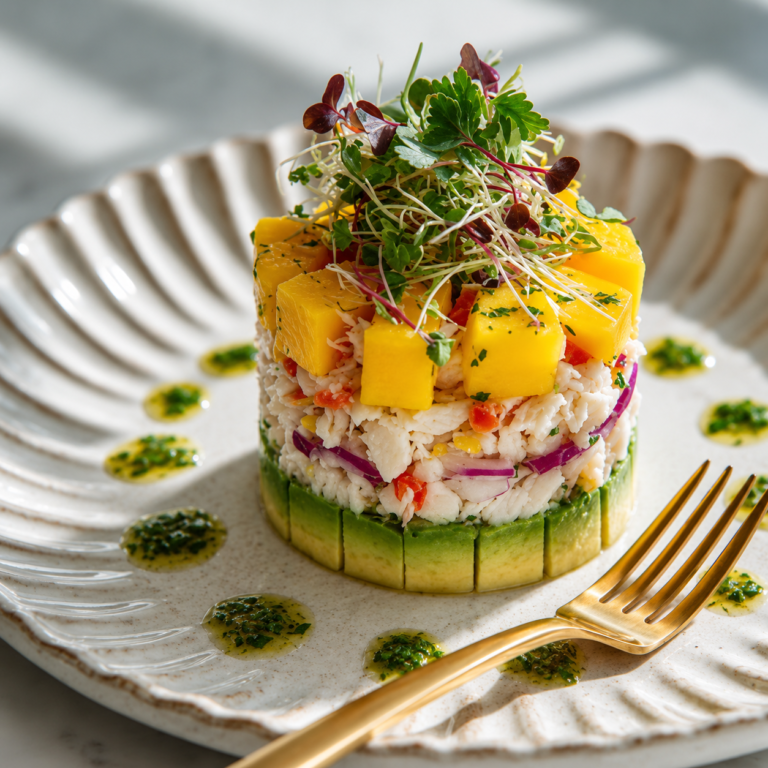 Delicious Crab Tower