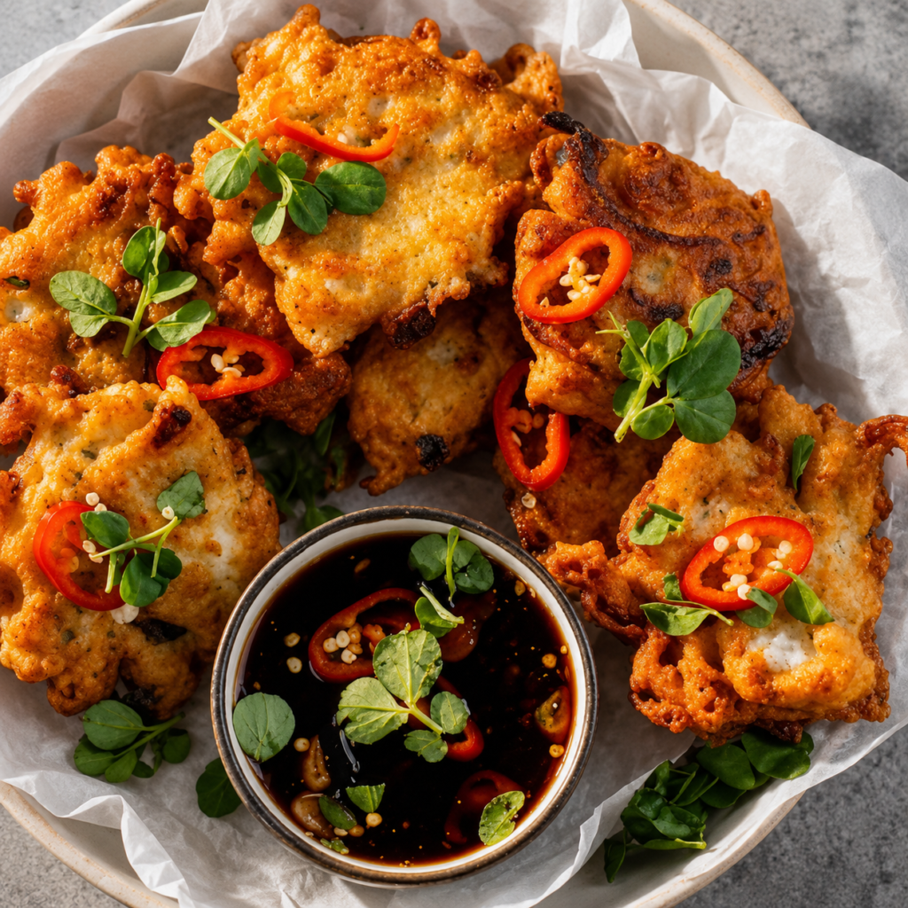 Delicious Feta Fritters