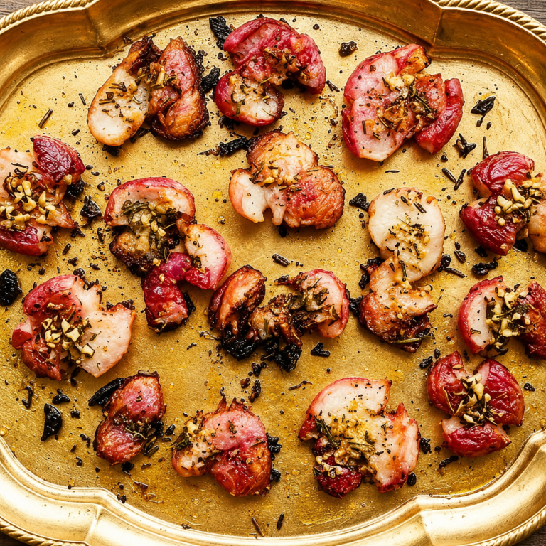 Roasted Smashed Radishes